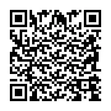 QR kód a telefonszámhoz +2698104480