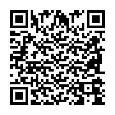 QR-Code für Telefonnummer +2698104483