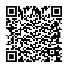 QR-Code für Telefonnummer +2698104488