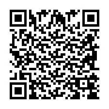 Kode QR untuk nomor Telepon +2698104642