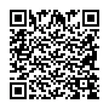 QR-Code für Telefonnummer +2698104663