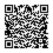 QR-code voor telefoonnummer +2698104678