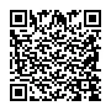 Código QR para número de teléfono +2698104679