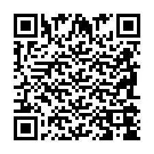 QR kód a telefonszámhoz +2698104690