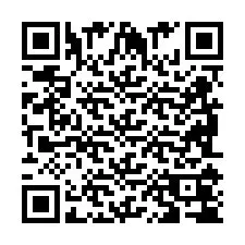 Kod QR dla numeru telefonu +2698104712