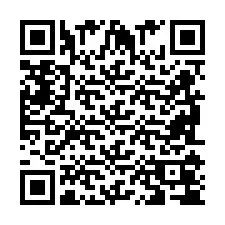 QR kód a telefonszámhoz +2698104717