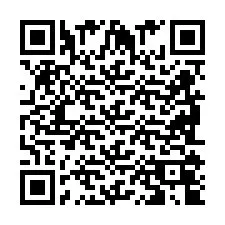 Kode QR untuk nomor Telepon +2698104826