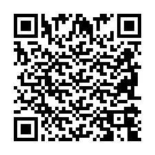 QR-Code für Telefonnummer +2698104883