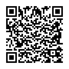 Código QR para número de telefone +2698105006