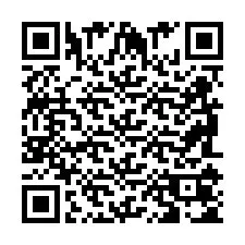 QR Code pour le numéro de téléphone +2698105011