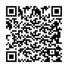 Código QR para número de telefone +2698105022