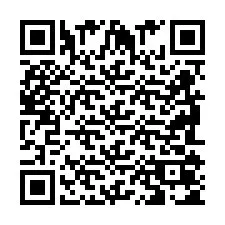 QR-koodi puhelinnumerolle +2698105034