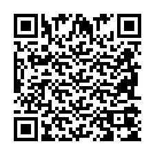 QR-код для номера телефона +2698105083