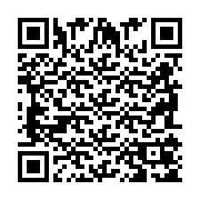 Codice QR per il numero di telefono +2698105140