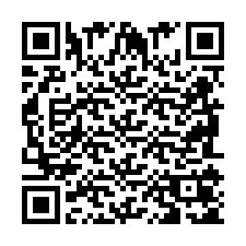 Codice QR per il numero di telefono +2698105144