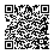 Código QR para número de teléfono +2698105146