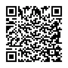 QR Code pour le numéro de téléphone +2698105158