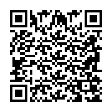 Código QR para número de telefone +2698105175