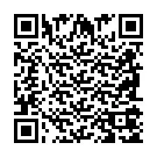 Código QR para número de teléfono +2698105188