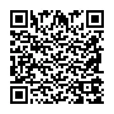 QR Code สำหรับหมายเลขโทรศัพท์ +2698105189