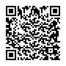 QR-koodi puhelinnumerolle +2698105192