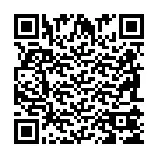 QR-code voor telefoonnummer +2698105200