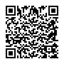 Código QR para número de teléfono +2698105209