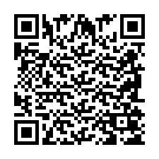 QR Code pour le numéro de téléphone +2698105278