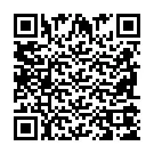 QR-код для номера телефона +2698105287