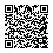 QR Code สำหรับหมายเลขโทรศัพท์ +2698105291