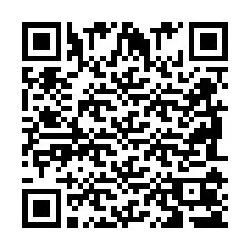 QR kód a telefonszámhoz +2698105304