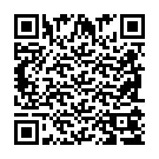 QR-code voor telefoonnummer +2698105309