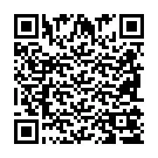 QR Code สำหรับหมายเลขโทรศัพท์ +2698105343