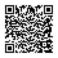 QR-koodi puhelinnumerolle +2698105380