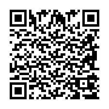 Código QR para número de teléfono +2698105382