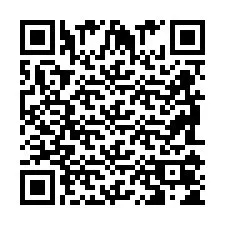 QR-код для номера телефона +2698105411