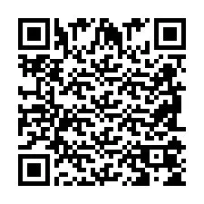 QR-koodi puhelinnumerolle +2698105419