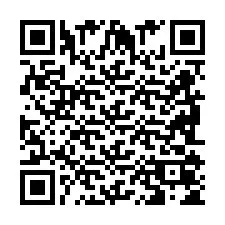 QR-koodi puhelinnumerolle +2698105432