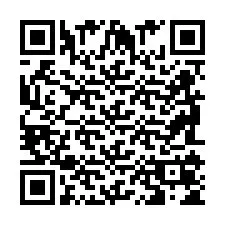 QR-koodi puhelinnumerolle +2698105441