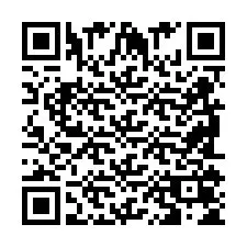 QR код за телефонен номер +2698105469