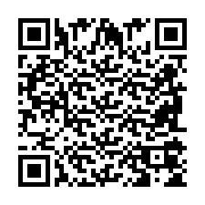 QR-koodi puhelinnumerolle +2698105487