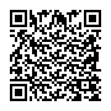 QR-code voor telefoonnummer +2698105568