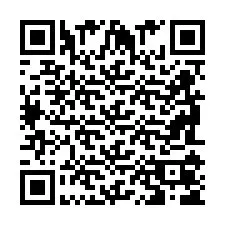 QR-Code für Telefonnummer +2698105605