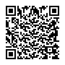 QR-code voor telefoonnummer +2698105614