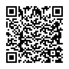 QR-code voor telefoonnummer +2698105642