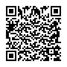 QR-code voor telefoonnummer +2698105644