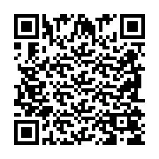 QR-код для номера телефона +2698105668