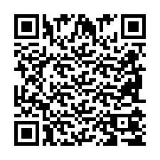 QR-код для номера телефона +2698105703