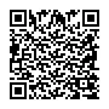 QR kód a telefonszámhoz +2698105768