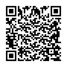 QR Code for Phone number +2698105772